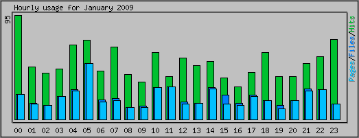 Hourly usage