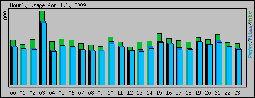 Hourly usage